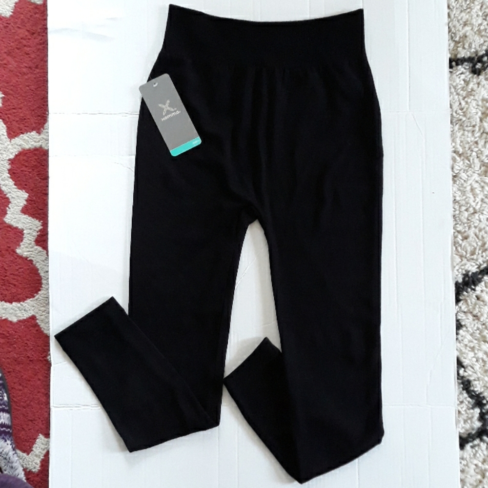 Homma Brand Black Leggings